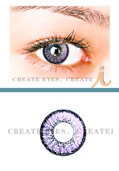 Shining Violet Colored Contact Lenses ( Pair )
