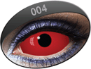 RED SCLERA CONTACTS 22MM (PAIR)