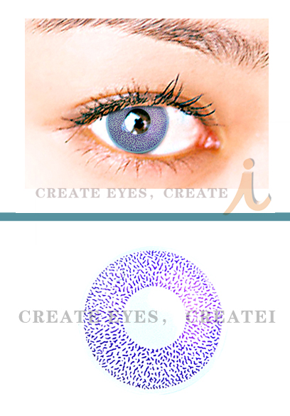 Violet Single Colored Contacts (PAIR)